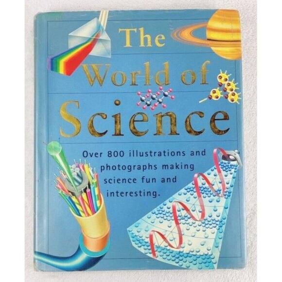 Book -The World of Science - Home Reference 800 Illustrations 04' Edition 248 Pg - Picture 1 of 16